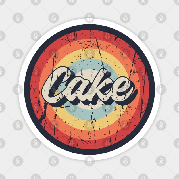 Cake Retro Magnet by Jurou