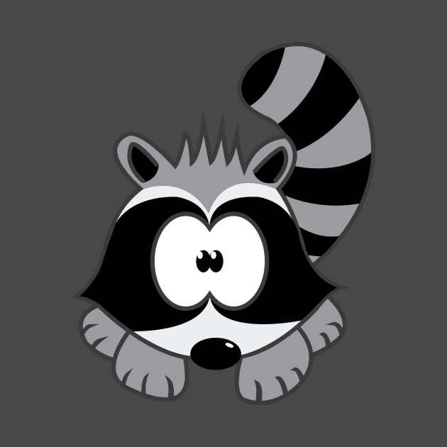 raccoon by Namarqueza