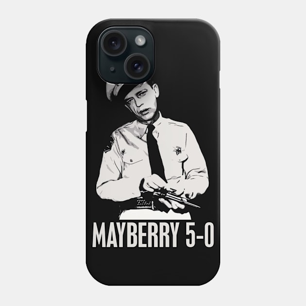 Barney Fife - Mayberry 5-0 Phone Case by woodsman