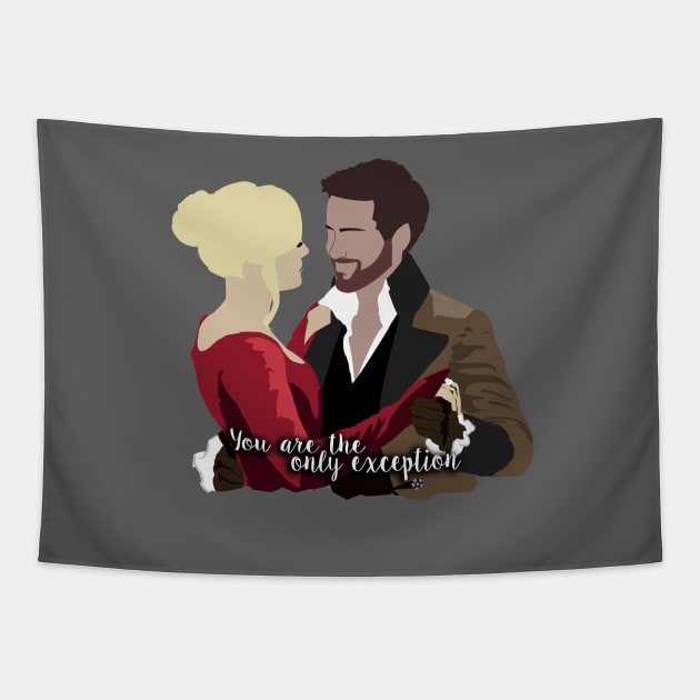 Captain Swan Tapestry by AubreyI3ird