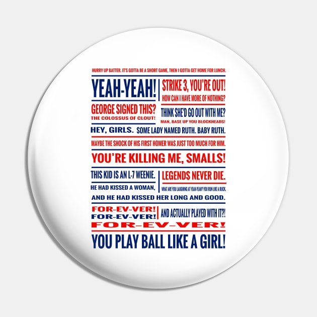 The Sandlot Quotes Pin by The90sMall