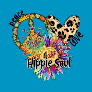 Peace Love Hippie Soul T-Shirt