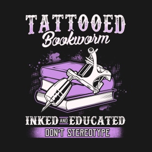 Tattooed Bookworm T-Shirt