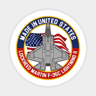 F-35C Lightning II - Made in... Magnet