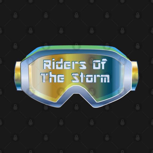 Riders Of The Storm, Ski goggles, Winter Sports, ski holiday by Style Conscious