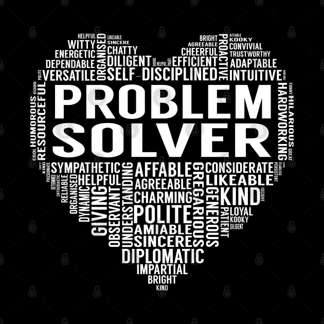 Problem Solver Heart by LotusTee