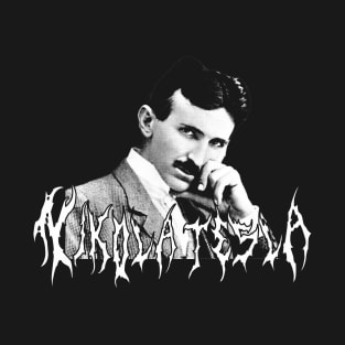Nikola Tesla Metal T-Shirt