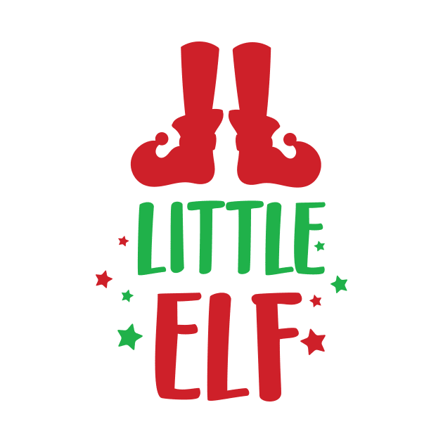 Little Elf, Elf Shoes, Stars, Christmas, Xmas by Jelena Dunčević