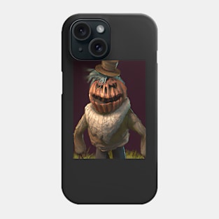 Pumkin Head Scarecrow Phone Case