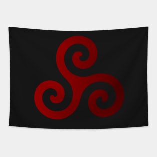 Triskelion Celtic Symbol Tapestry