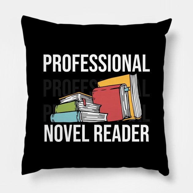 Professional Novel Reader Pillow by LetsBeginDesigns