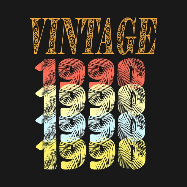 vintage 1990 t-shirt by direct.ul