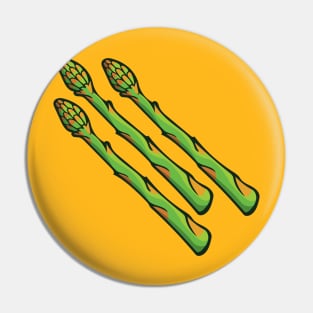 Green Asparagus Pin