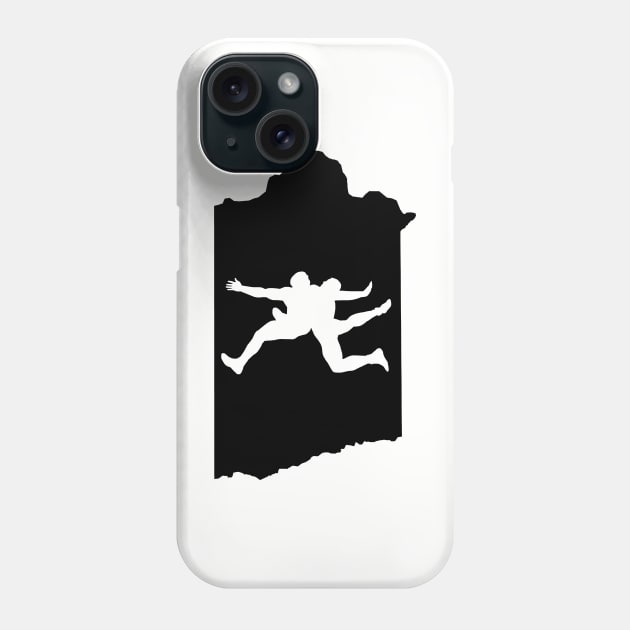 Iowa Wrestling Phone Case by Ruiz Combat Grappling