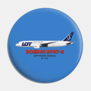 Boeing B787-8 - LOT Polish Airlines Pin