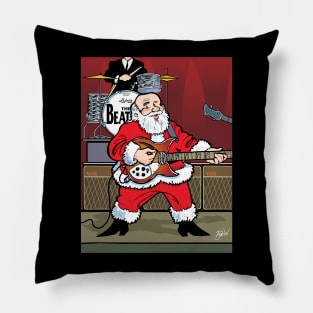 Backbeat Santa Pillow