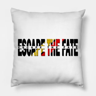 vintage typo Escape the Fate Pillow