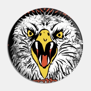 Vintage Eagle Fang Karate Pin