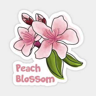 Peach Blossom Magnet