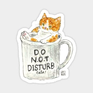 DO NOT DISTURB Magnet