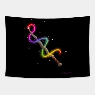 Rainbow Pride Magic Tapestry