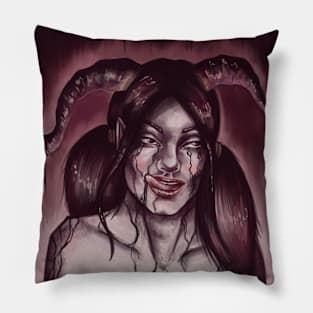 Evil Girl Pillow