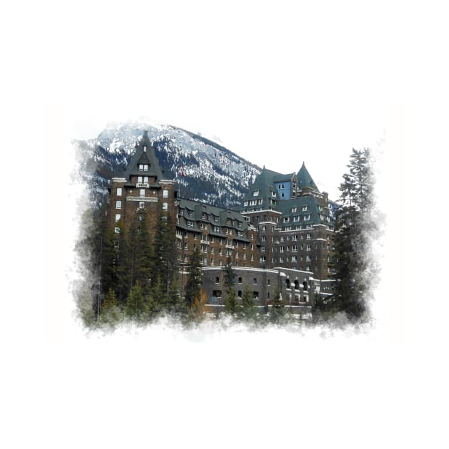 Castle in the Mountains - Banff Alberta Canada by Highseller