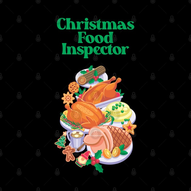 Christmas Food Inspector - Funny Holiday by Vector-Artist