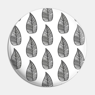 Scandinavian living leaf design minimal graphic artwork Pin