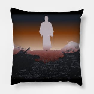 Seven Samurai Forest Battle Pillow