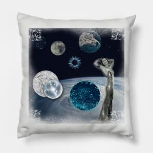 Dazzling Planet Scapes Pillow