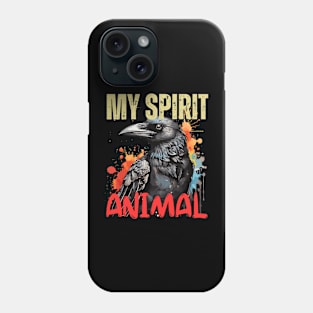 Crow Spirit Animal Phone Case