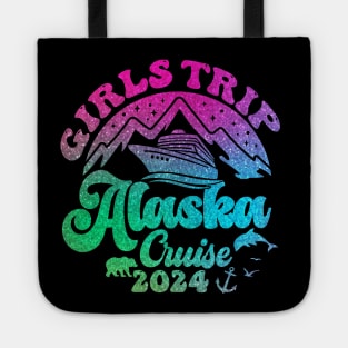 Girls Trip Alaska Cruise 2024 Birthday Graduation Vacation Tote