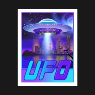 Night City UFO T-Shirt