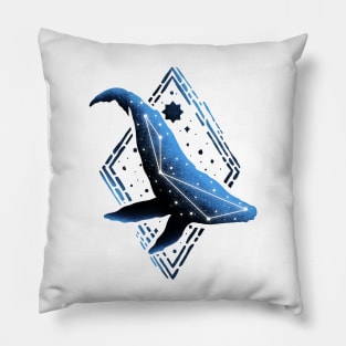 Animal Zodiac - Whale Spirit Animal Pillow