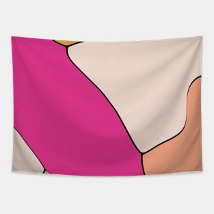 Original abstract modern minimalist design art Tapestry