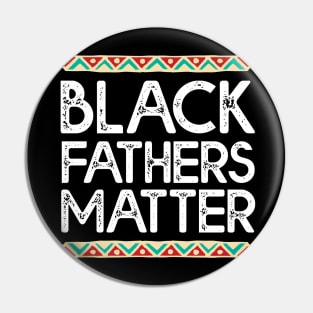 Black Father's Day African Pride Pin