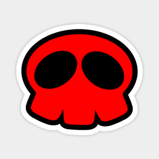 Dokrobei Red Skull Magnet