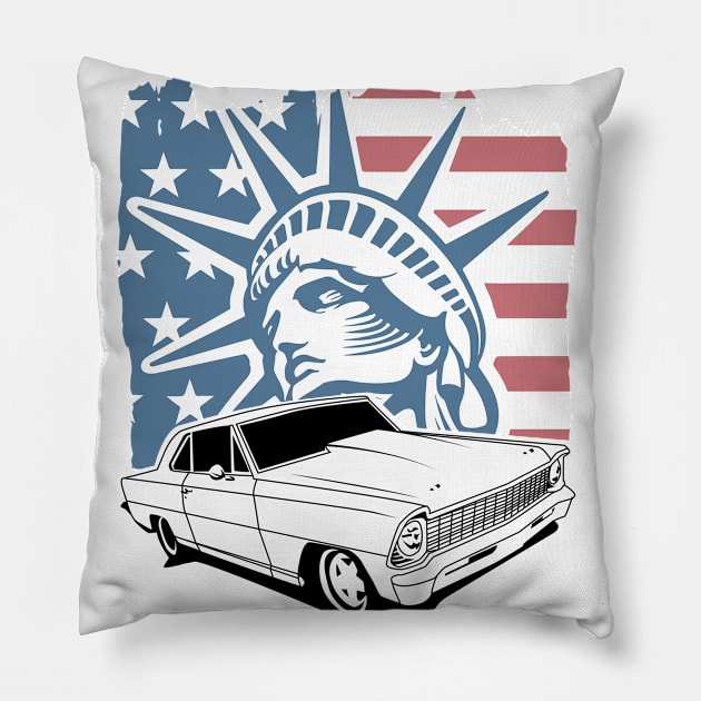 Camaro 1969 Pillow by EtyazaForez