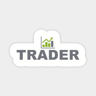 Trader Stocks Crypto Forex Businessman Freelancer Magnet