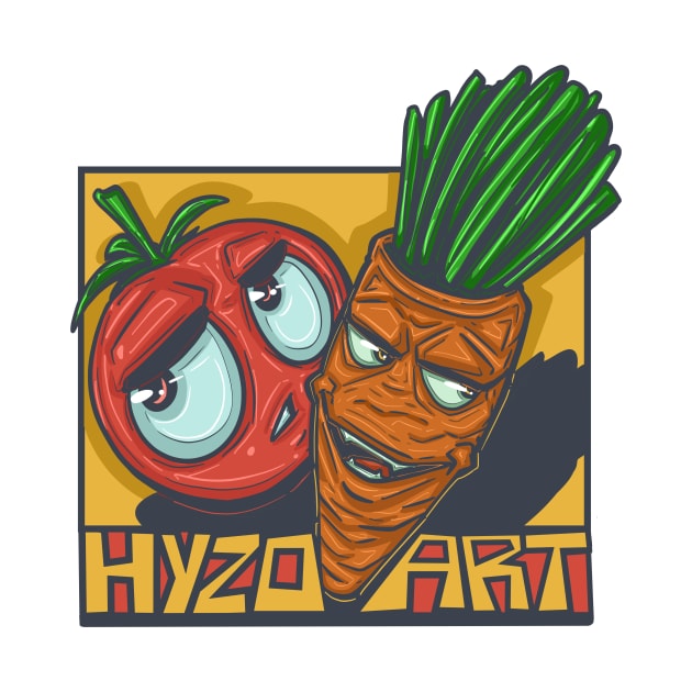 Tom and carrot by HyzoArt