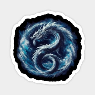 Dragon Circle Magnet