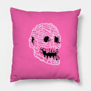 Ancient skull Pillow