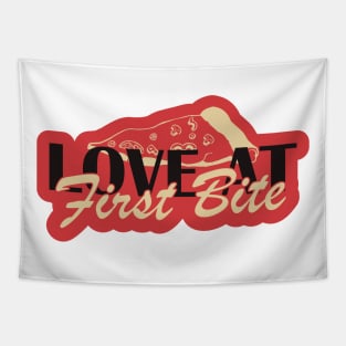 Love at The First Bite Tapestry