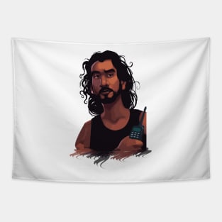 LOST Sayid portrait Tapestry