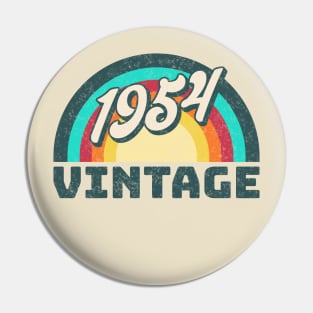 1954 vintage, 70th birthday, 1954, vintage, turning 70, awsome 70th, birthday gift, best year Pin