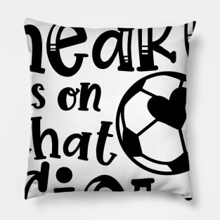 My Heart Is On That Field Soccer Mom Pillow
