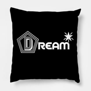 Dream Text Quote Pillow