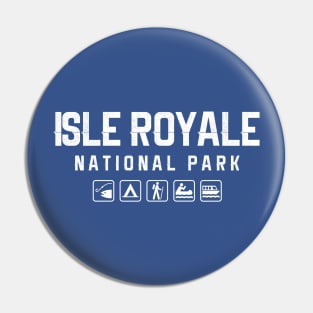 Isle Royale National Park, Michigan Pin