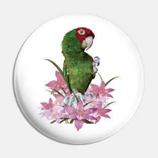 Red-masked Parakeet Pin